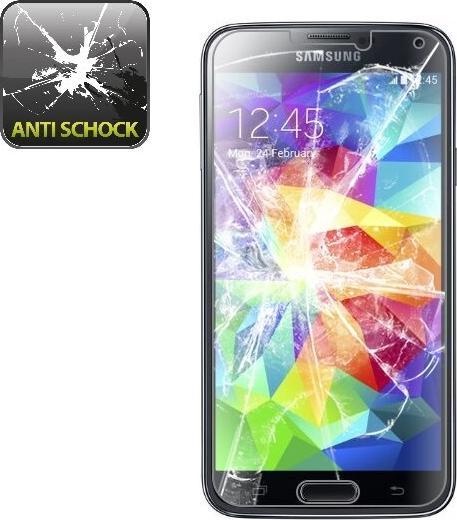 Produktbild Protectorking 3x Panzerfolie Anti-Shock HD Klar (3 Stück, Samsung Galaxy S5 Neo)