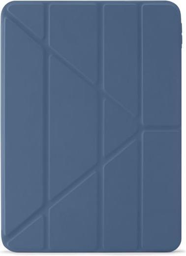 Actual product image Pipetto iPad Air 10.9 Origami Case (Color: Dark Blue) (A2316, A2325, A2072)