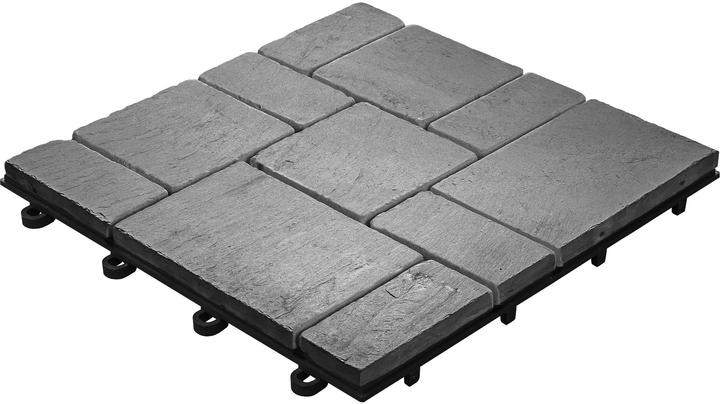 Immagine prodotto Florco Stone Schiefer Roma (4 x, 30 x 30 cm)
