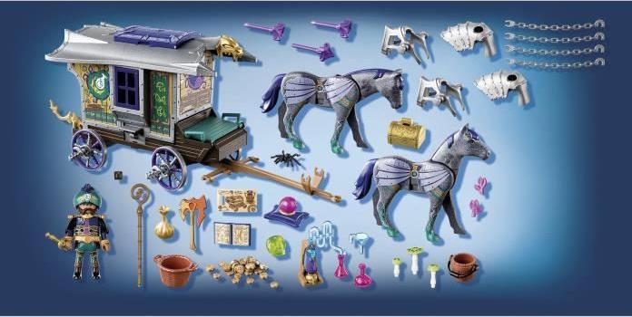 Produktbild Playmobil Violet Vale Händlerkutsche (70903, Playmobil Novelmore)