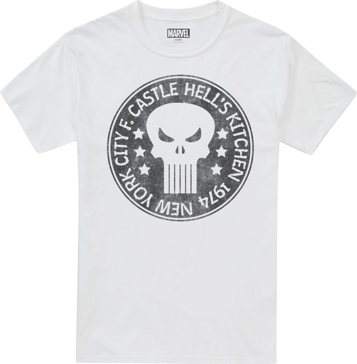 Actual product image The Punisher Mens Castle T-Shirt (XL)