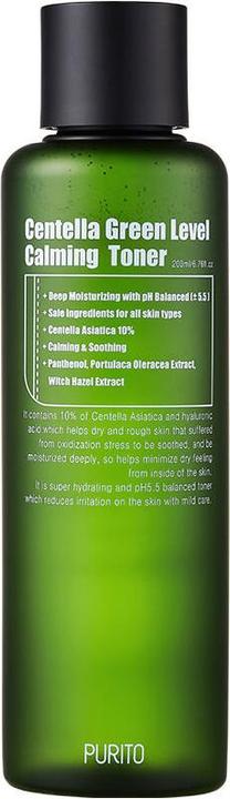 Actual product image Purito Centella Green Level Calming Toner (Tonic water, 200 ml)