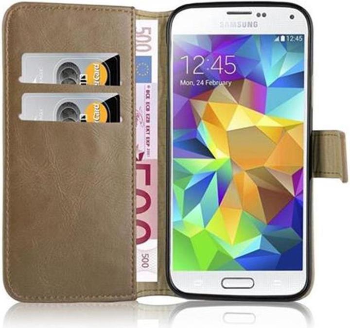 Actual product image Cadorabo Book Luxury Cover (Samsung Galaxy S5, Samsung Galaxy S5 Neo)