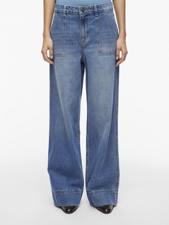 Immagine prodotto Rouge Edit High Waist Jeans mit weitem Bein (34)