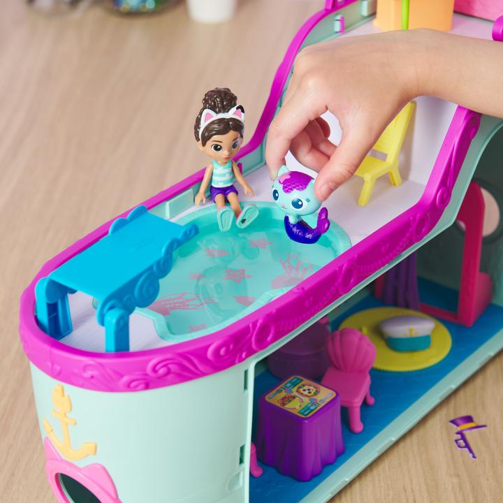 Actual product image Gabby's Dollhouse Cat-Tastic Cruise Ship