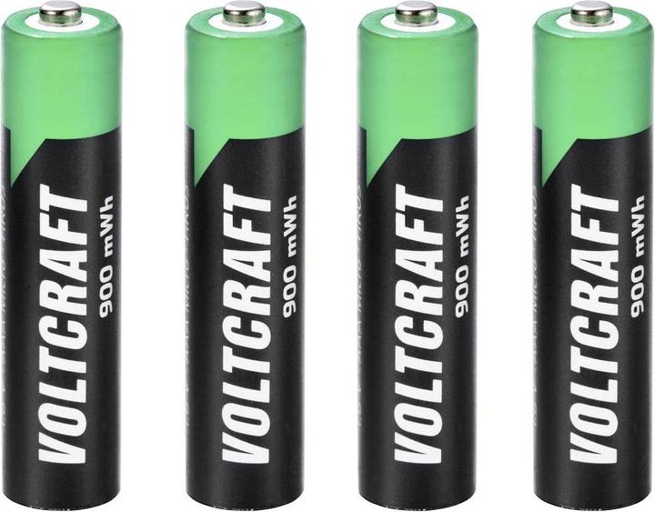 Immagine prodotto Voltcraft HR03 Micro (AAA) batteria ricaricabile NiZn 550 mAh 1,6 V 1 pz. (1 pz., AAA, 550 mAh)