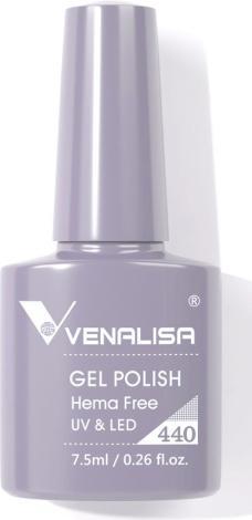 Actual product image Venalisa Gellack 440 UV/LED (Light grey, UV gel varnish)