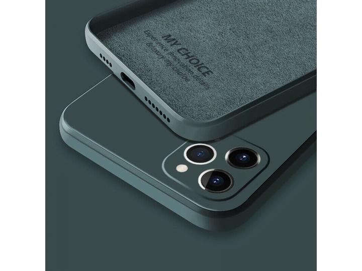 Actual product image Screenguard Apple iPhone 12 Pro Max Liquid Silicone Case Cover (Apple iPhone 12 Pro Max)