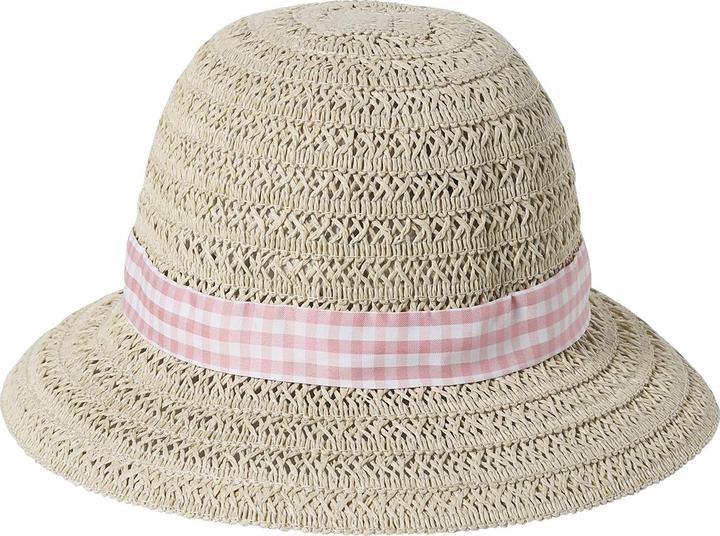 Vertbaudet Mädchen Baby Strohhut mit Hutband
