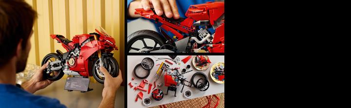 Actual product image LEGO Ducati Panigale V4 S Motorrad (42202, LEGO Technic)