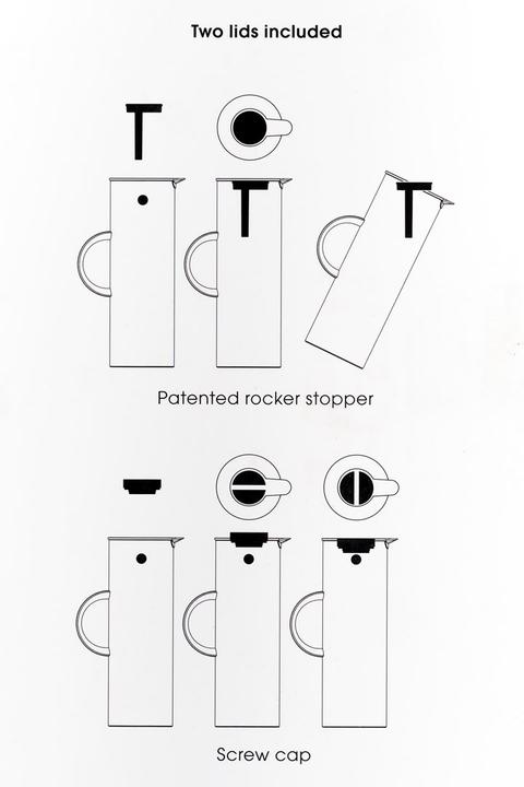 Produktbild Stelton EM 77 Isolierkanne 1l brushed brass (900-8) (1 l)