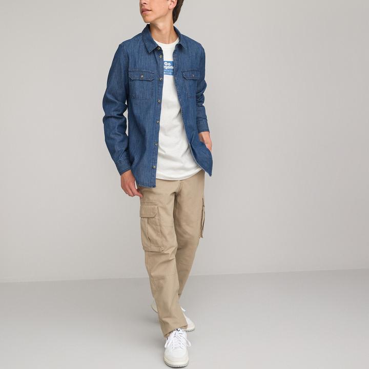 Produktbild La Redoute Collections Jeanshemd (XXS)