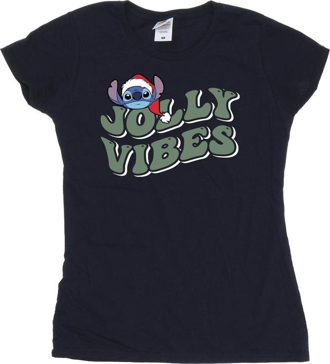 Immagine prodotto Disney Lilo & Stitch Jolly Chilling Vibes Maglietta Donna (S)
