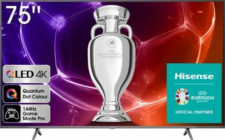 Actual product image Hisense TV 75E77KQ/Pro sw QLED TV (74.41", QLED, 4K)