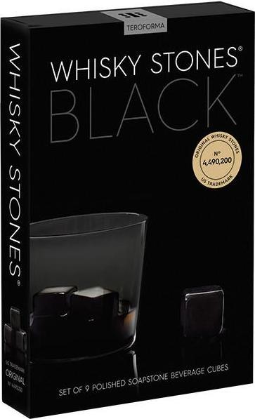 Actual product image Teroforma Whisky Stones Set of 9 Black (Whisky stones)