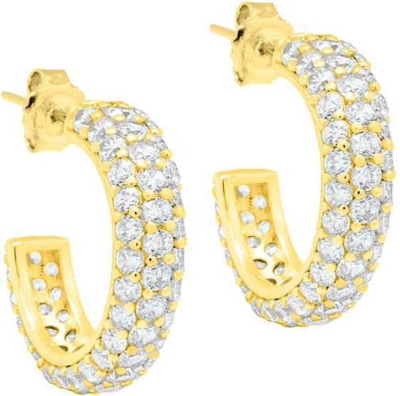 Produktbild Candy Creolen Minou, 925 Sterling Silber, vergoldet (925er Sterling Silber, 18k vergoldet)