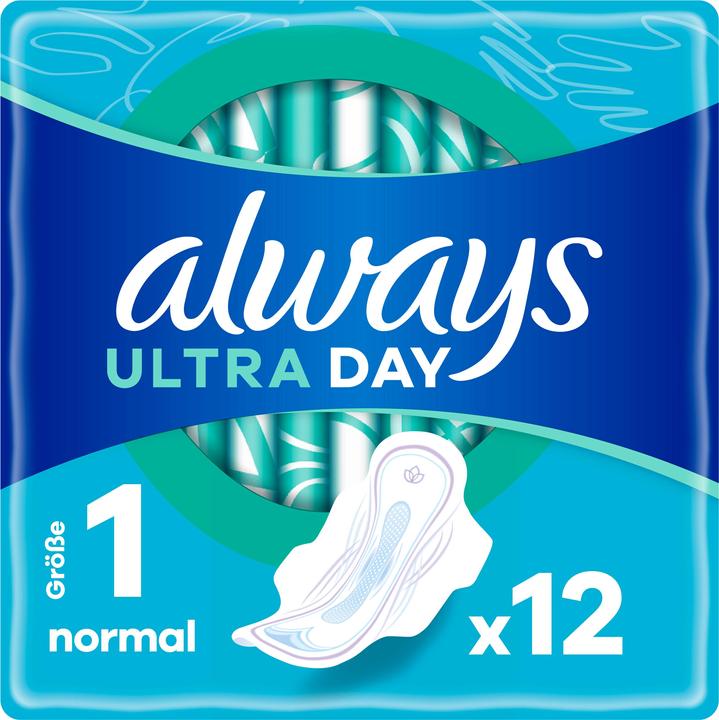 Always Ultra Tag Normal (12 x, Damenbinden)