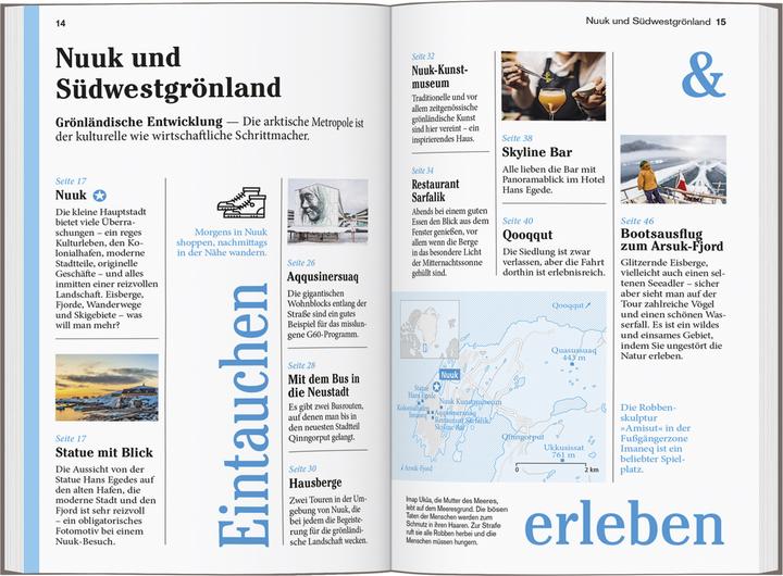 Produktbild Reise-Taschenbuch Reiseführer Grönland (Deutsch, Sabine Barth, 2024)