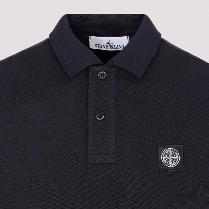 Actual product image Stone Island T-shirts And Polos Blue (17)