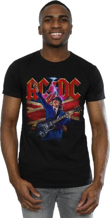 Produktbild AC/DC Angus Union Flag Lightning TShirt (L)