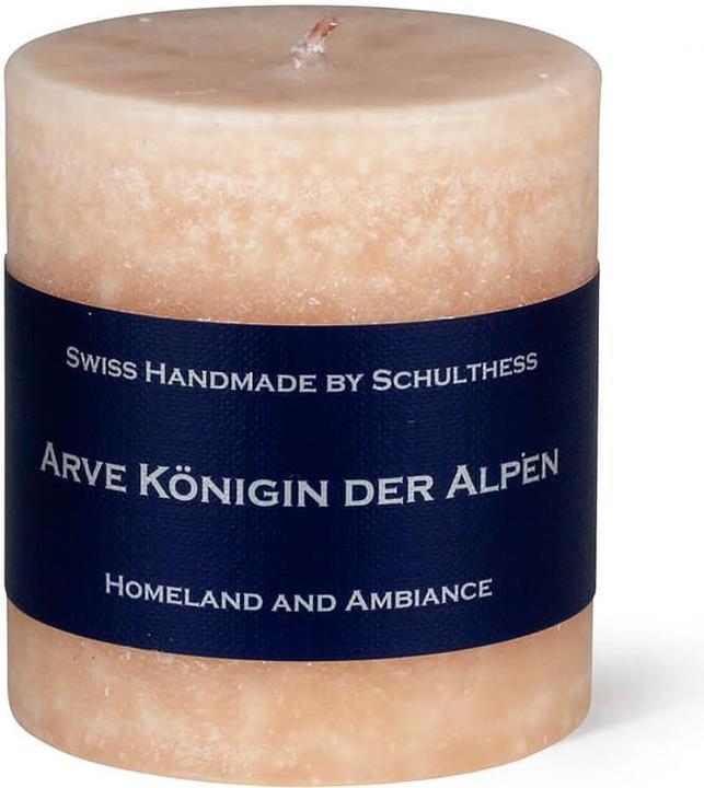 Image du produit Schulthess Kerzen Bougie parfumée Ø 7 cm Pin sylvestre suisse Reine des Alpes (210 g)