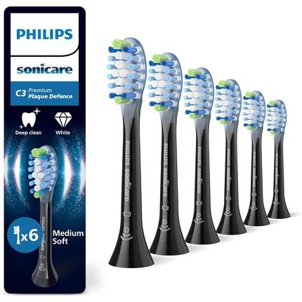 Image du produit Philips Sonicare C3 Premium Plaque Defense Original Replacement Brush Heads (6 x)