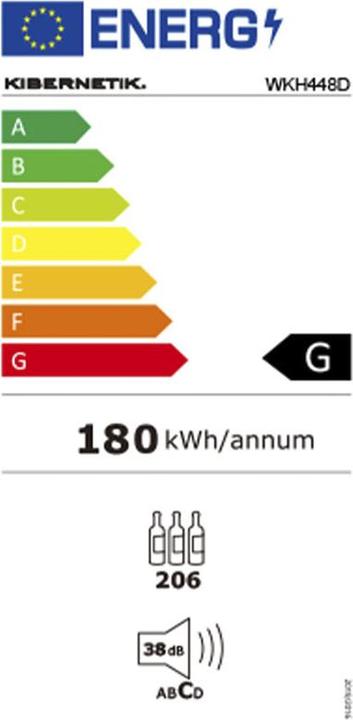 Label énergétique Kibernetik FSP WKH448D