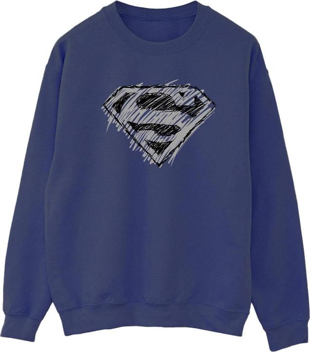 Image du produit - Sweat SUPERMAN LOGO SKETCH - Femme (XXL)
