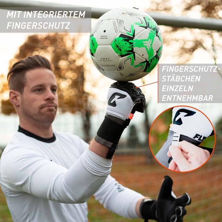 Actual product image Catch & Keep Keeper Gloves Football Gloves Goalie Gloves Goalkeeper Gloves (9)