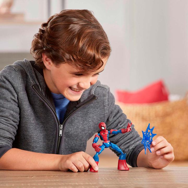 Actual product image Hasbro Avengers Bend And Flex Spider Man