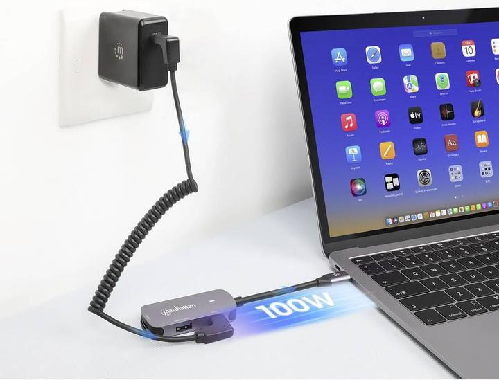 Produktbild Manhattan 130707 (USB-C, 3 Ports)