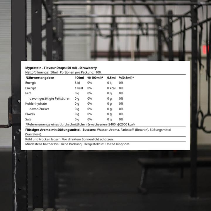 Immagine prodotto MyProtein Flav (Fragola, 1 pz., 0.05 g)