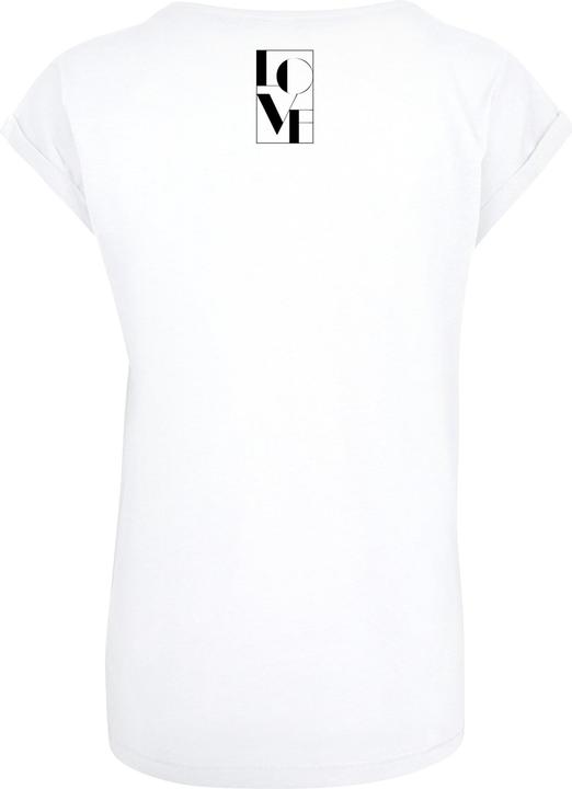 Image du produit Merchcode Ladies Love Tee à épaules étendues - 113381 (4XL)