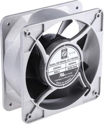 Actual product image Rs Pro AC FAN 180x65mm 230vac all metal IP56 te (80 mm)