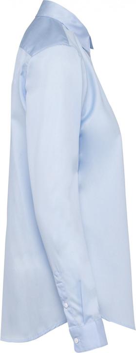 Produktbild Kariban Langarmshirt Twill, Damen (L)