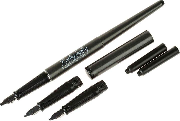 Produktbild Cretacolor Kalligraphie-Set (Schwarz, 7 x)