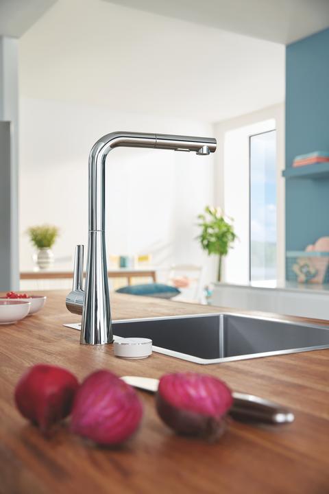 Image du produit Grohe Switch vanne d'arrêt électronique pour lave-vaisselle, alimentée par pile