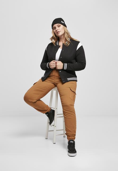 Produktbild Urban Classics Ladies Organic Inset College Sweat Jacket (S)
