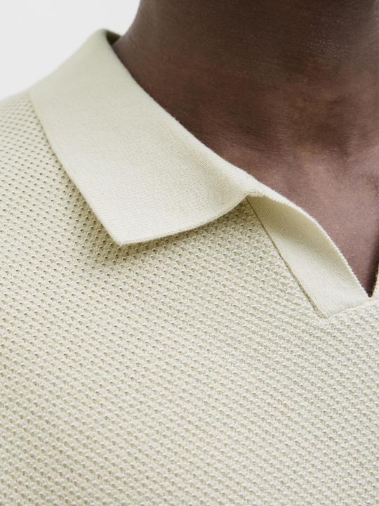 Produktbild Jack & Jones Jprcceaston Knit Split Neck Ss Sn (XXL)