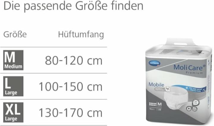 Produktbild Hartmann MoliCare Premium Mobile 10 Tropfen (42 x, M)