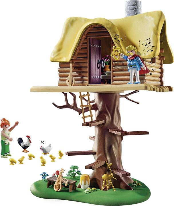 Produktbild Playmobil Asterix: Troubadix mit Baumhaus (71016, Playmobil Asterix)