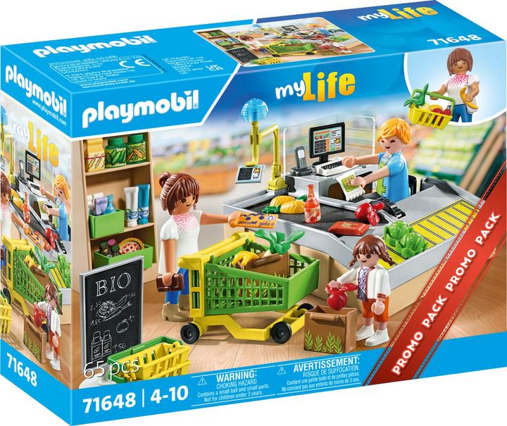 Playmobil 71648 Playm. Supermercato biologico 71648 (71648, Playmobil La mia vita)