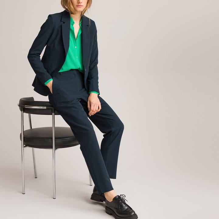 Image du produit La Redoute Collections Pantalon tube longueur 7/8 (40)