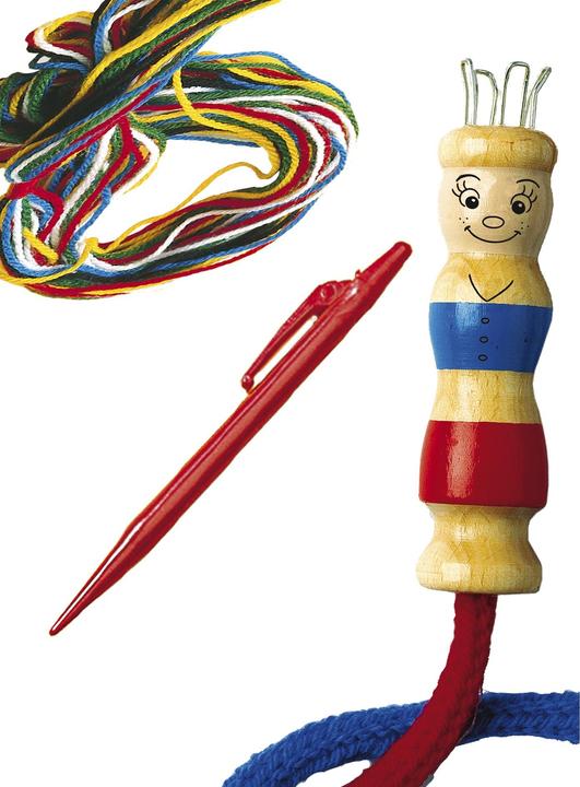 Actual product image Ses Knitted doll