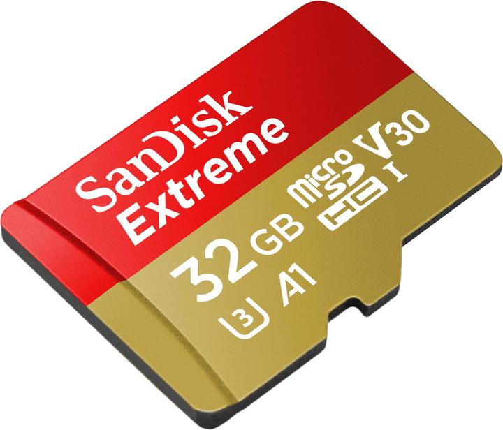 Produktbild SanDisk Extreme UHS-I V30 (32 GB, microSDHC, U3, UHS-I)