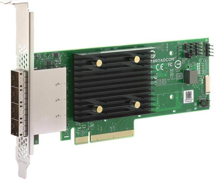 Actual product image Broadcom HBA 9500-16e Tri-Mode