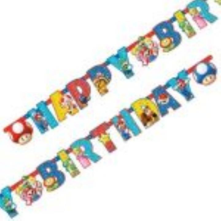 Actual product image Amscan Super Mario