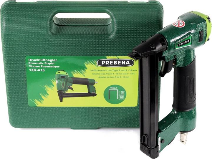 Actual product image Prebena Compressed air nailer