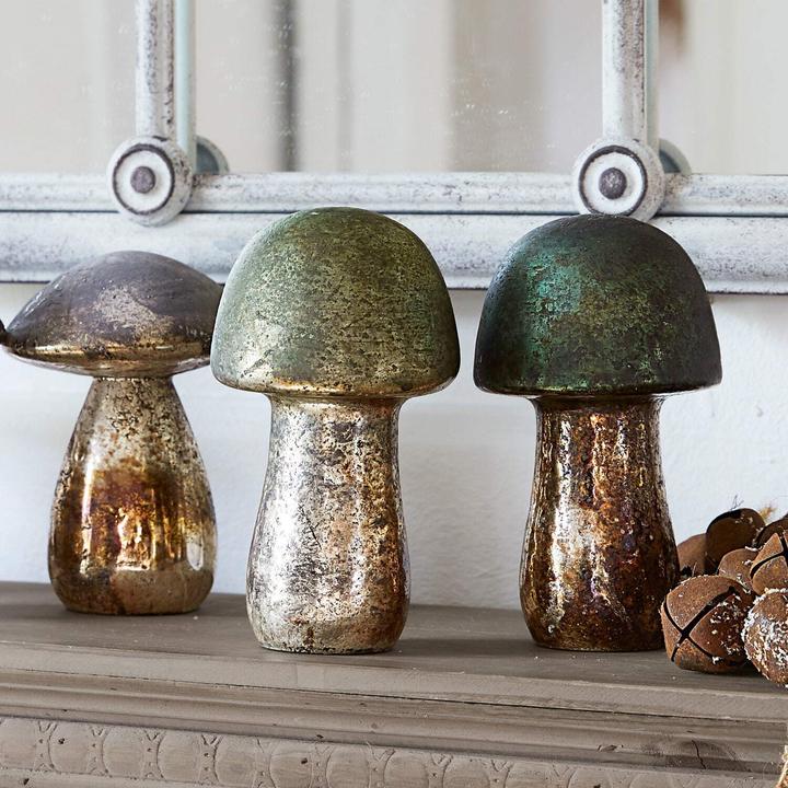 Immagine prodotto Loberon Set di 5 funghi decorativi Grana