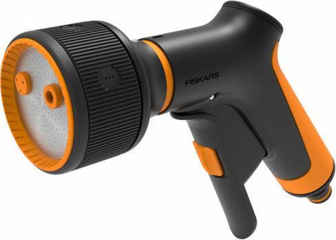 Produktbild Fiskars Sprühpistole, 3 Funktionen, Stufenlos regelbarer Durchfluss, Mit Frontregler und Ein/Aus-Ver